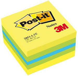 Post-it Notes 51x51mm 2051l Lemon 400