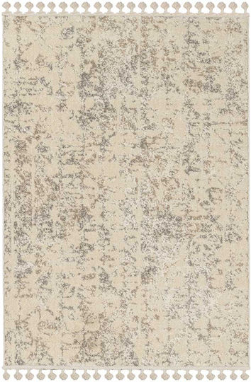 Newplan Beige 3 Pieces Bedroom Rug Set