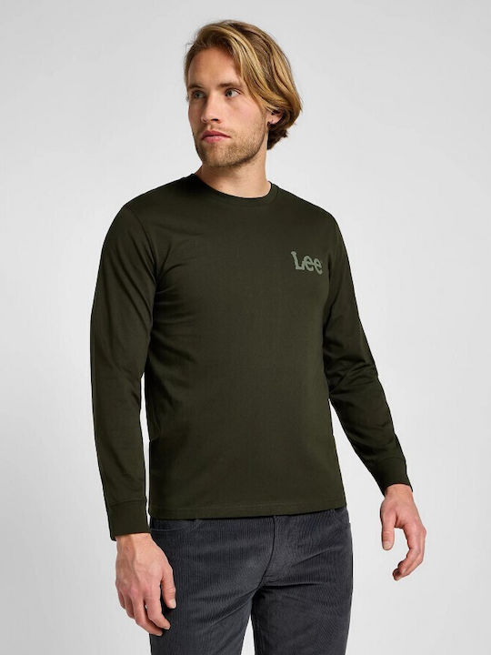 Lee Herren T-Shirt Kurzarm Olive Night