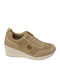 Plato Damen Sneakers Beige Dark