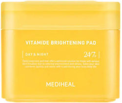 Mediheal Επιθέματα Προσώπου Καθαρό Φωτεινό Δέρμα Vitamide Brightening Pad 100τμχ