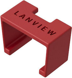 Clame Lanview Smartclicks 20buc Roșu