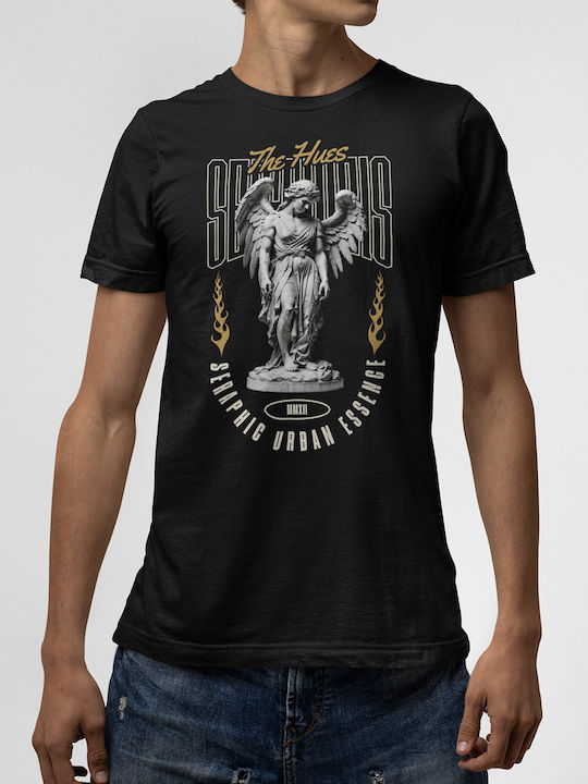 T-shirt Black Seraphic Urban Essence