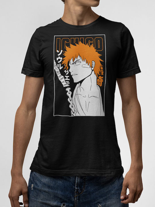 T-shirt Black Bleach Ichigo V2