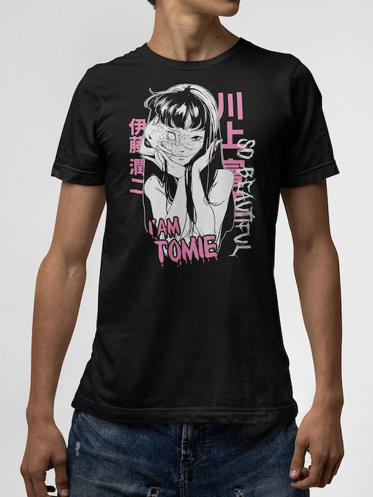 T-shirt Μαύρο Tomie