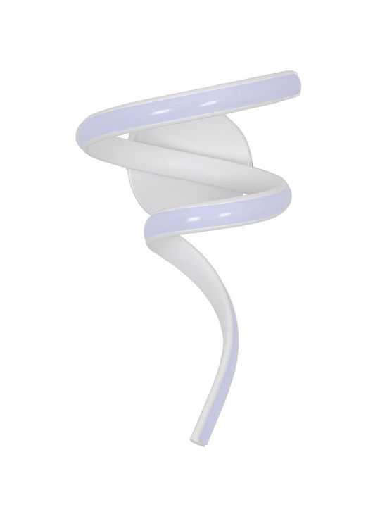 Powertech Φωτιστικό Τοίχου LED Λευκό 29x19x16εκ. Powertech Φωτιστικό Τοίχου LED Λευκό 29x19x16εκ.