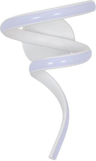 Powertech Φωτιστικό Τοίχου LED Λευκό 29x19x16εκ. Powertech Φωτιστικό Τοίχου LED Λευκό 29x19x16εκ.