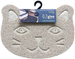 Glee Kitty Beige Toilet Mat 30x40cm