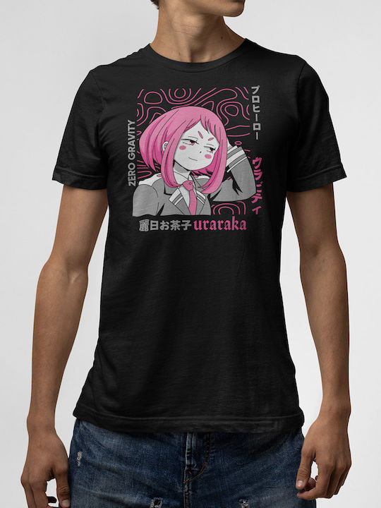 Tricou Negru Uraraka V1