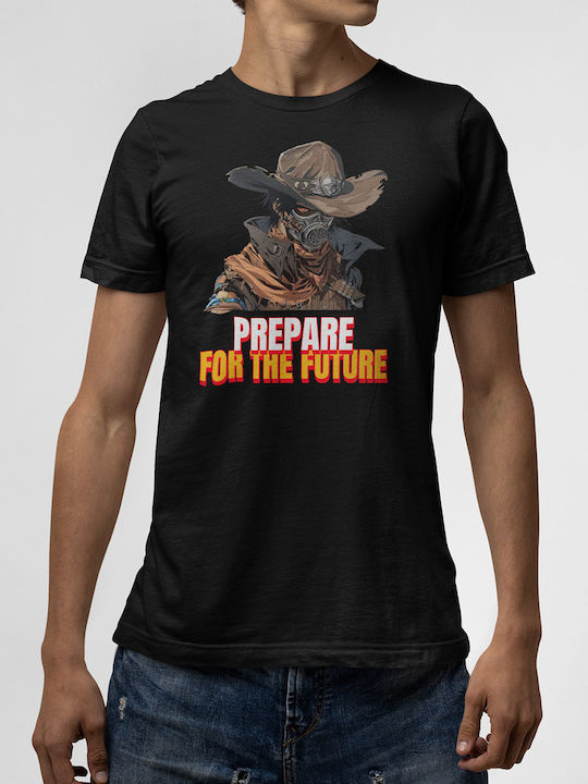 T-shirt Black Prepare Future 2