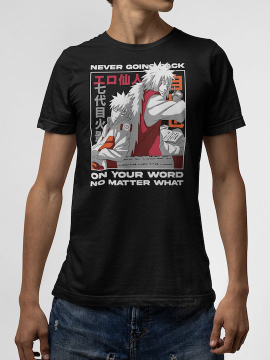 T-shirt Black Naruto Jiraiya V2