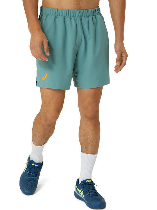 ASICS Court 7" 2041A260-301 Men's Shorts Green ...