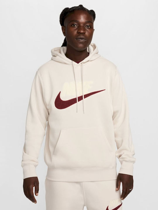 nike club beige sweatshirt