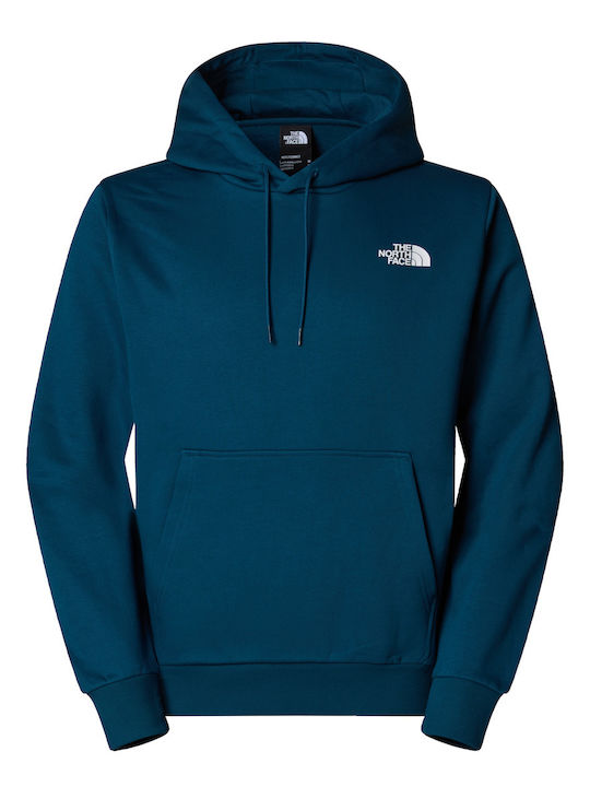 The North Face Simple Dome Men's Sweatshirt with Hood Petrol