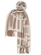 Doca Women's Wool Scarf Beige