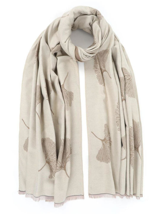 Doca Women's Wool Scarf Beige