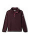 Παιδική Μπλούζα Μακρυμάνικη Μπορντό Glacial Fleece Half Zip