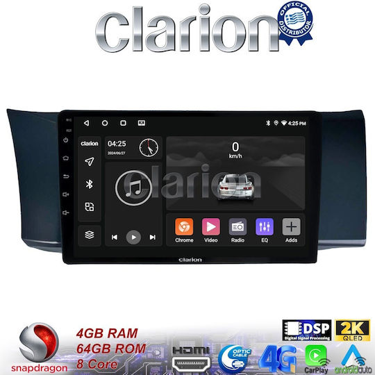 Clarion Auto-Audiosystem für Toyota GT86 Subaru Online-Handelsplattform 2013 > (Bluetooth/USB/WiFi/GPS/Apple-Carplay/Android-Auto) mit Touchscreen 9"