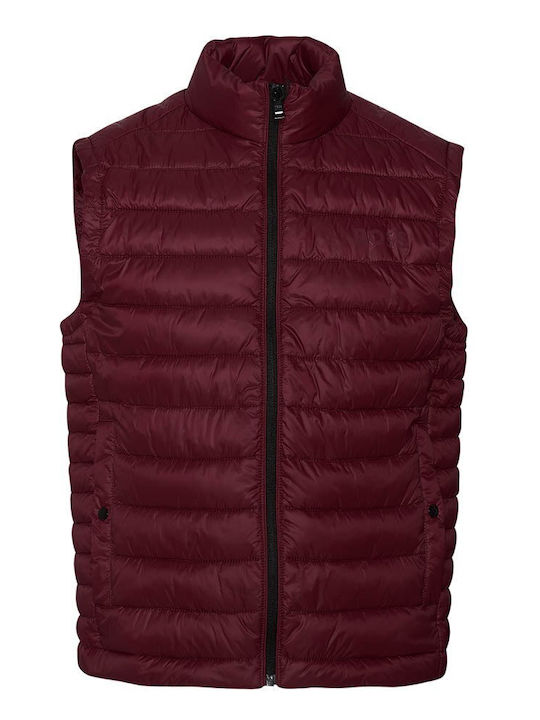 Boss Calano Ärmellos Jacke Burgundy