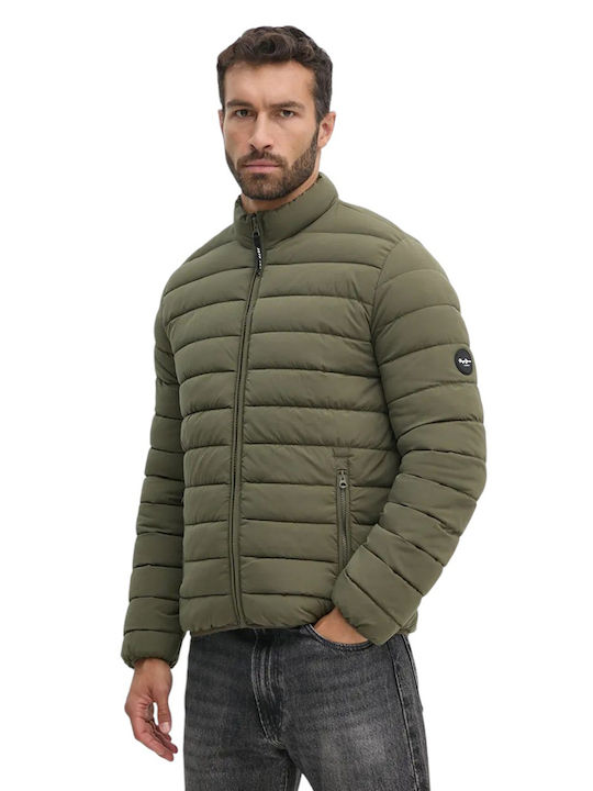 Pepe Jeans Winter Jacket Puffer Khaki