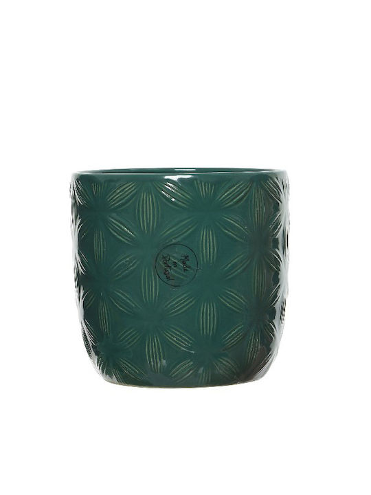 Kaemingk Pot Green 13.5x13x13cm