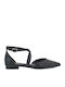 Synthetic Leather Black Low Heels Animal Print