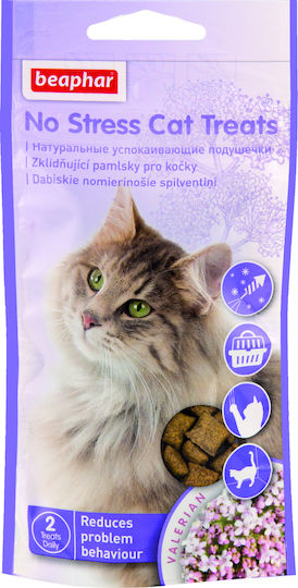 Λιχουδιές Beaphar No Stress Cat Treats Κατά Του Στρες 35gr