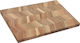 Excellent Houseware Επιφάνεια Κοπής Ξύλινη Καφέ 30x20cm