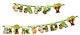 Girlande "Happy Birthday" Waldfreunde