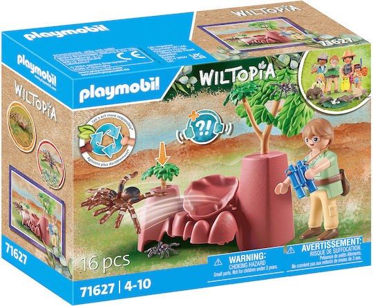 Playmobil Wiltopia Explorer and Giant Spider for 4-10 years old