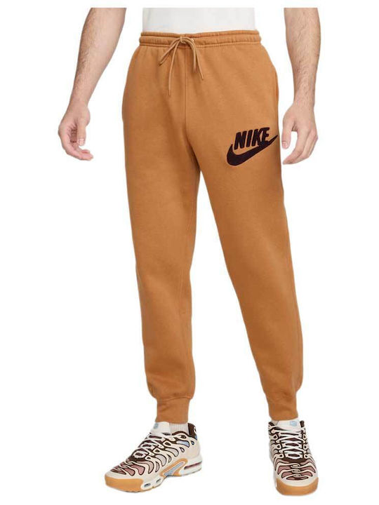 Nike Sweatpants with Elastic Brown