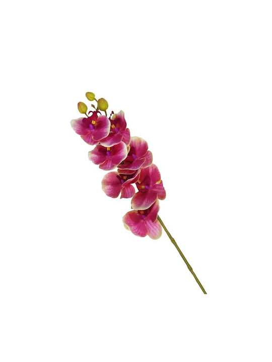 Künstlicher Dekorativer Zweig Orchidee Rosa 92cm 1Stück