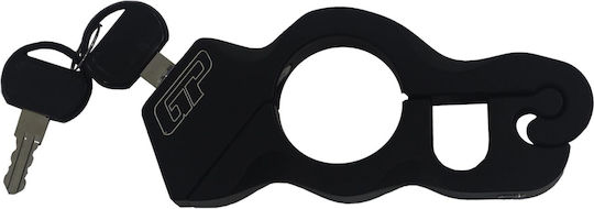 GP Kompozit Motorcycle Lever Lock in Black