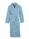 Nef-Nef Homeware Comfort Bathrobe with Hood Aqua 450gr/m²