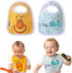 Milk&Moo Лигавник Текстил Milk, Cat, Snail 2бр