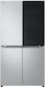 LG Ψυγείο Ντουλάπα 666lt Total NoFrost Υ178.7xΠ91.4xΒ72.5εκ. Inox GMV960MBDE
