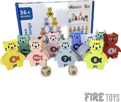 Marionette Wooden Toys Εκπαιδευτικό Παιχνίδι Γνώσεων για 3+ Ετών