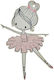 Nuova Vita Wooden Ballet Dancer Decorative Elem...