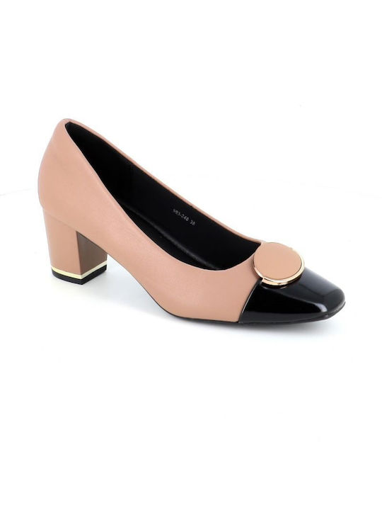 B-Soft Anatomic Beige Heels