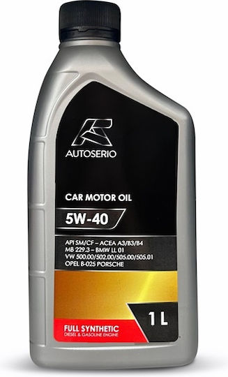 Autoserio Συνθετικό Λάδι Αυτοκινήτου 5W-40 1lt