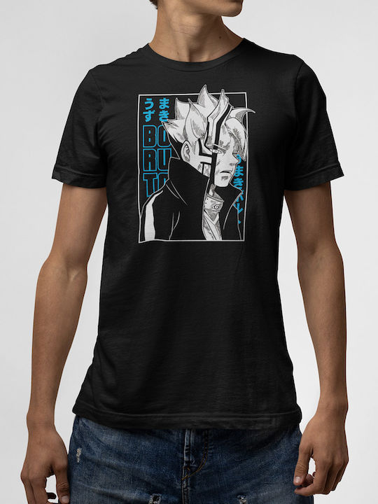 T-shirt Black Boruto V1