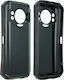Doogee Umschlag Rückseite Silikon Schwarz (Doogee S118)