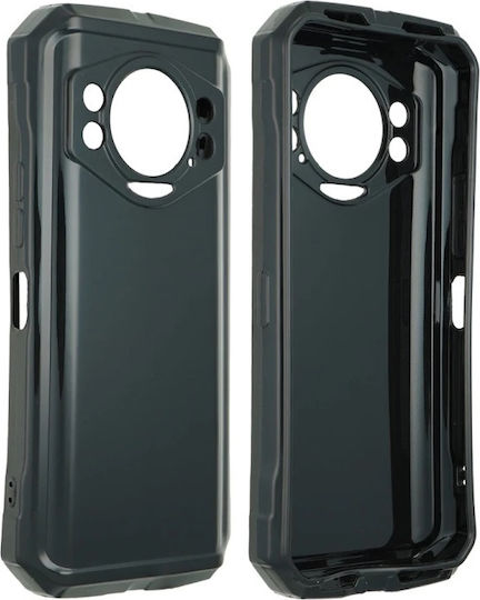 Doogee Umschlag Rückseite Silikon Schwarz (Doogee S118)