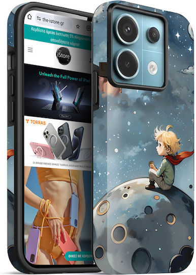 Orso Hybrid Print Back Cover Plastic / Silicon (Honor X6)