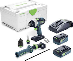 Festool TDC 18/4 5.2/4.0 I-Plus Δραπανοκατσάβιδο 18V 1x5.2Ah & 1x4Ah