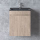 Martin Πάγκος με Νιπτήρα Μελαμίνη Μ60xΒ44xΥ47cm Beige Oak