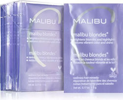 Intensivbehandlung für blondiertes Haar Malibu C Wellness Haarmittel Malibu Blondes 12x5 g Intensivbehandlung für blondiertes Haar Malibu C Wellness Haarmittel Malibu Blondes 12x5 g