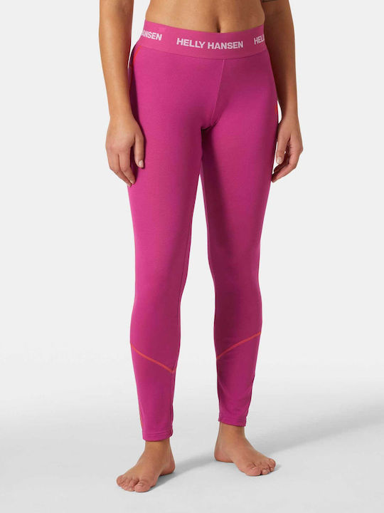 Helly Hansen Lifa Γυναικείο Ισοθερμικό Παντελόνι Compression Μωβ