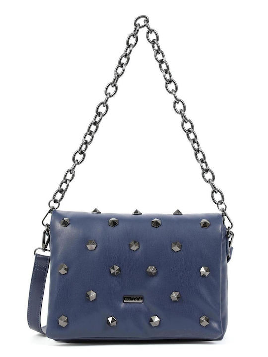 Doca Damen Tasche Schulter Blau