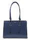 Doca Damen Tasche Schulter Blau